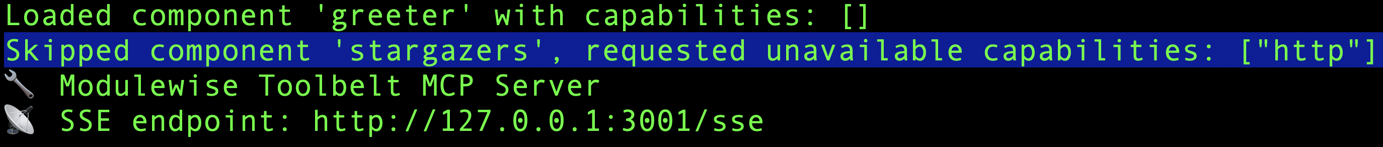 Stargazer Skipped Unavailable HTTP Capability
